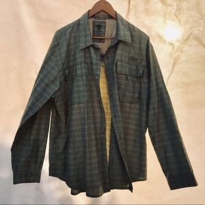 Timberland Men PFG green long sleeves shirt sz Xl